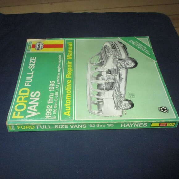 Ford Full-sized Vans 1992-1995 Haynes Automotive Repair Manual - Picture 3 of 5